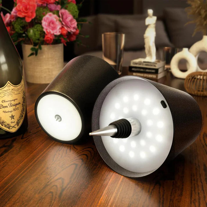 Wireless Bottle Lamp - Wiederaufladbare Lampe für Flaschen